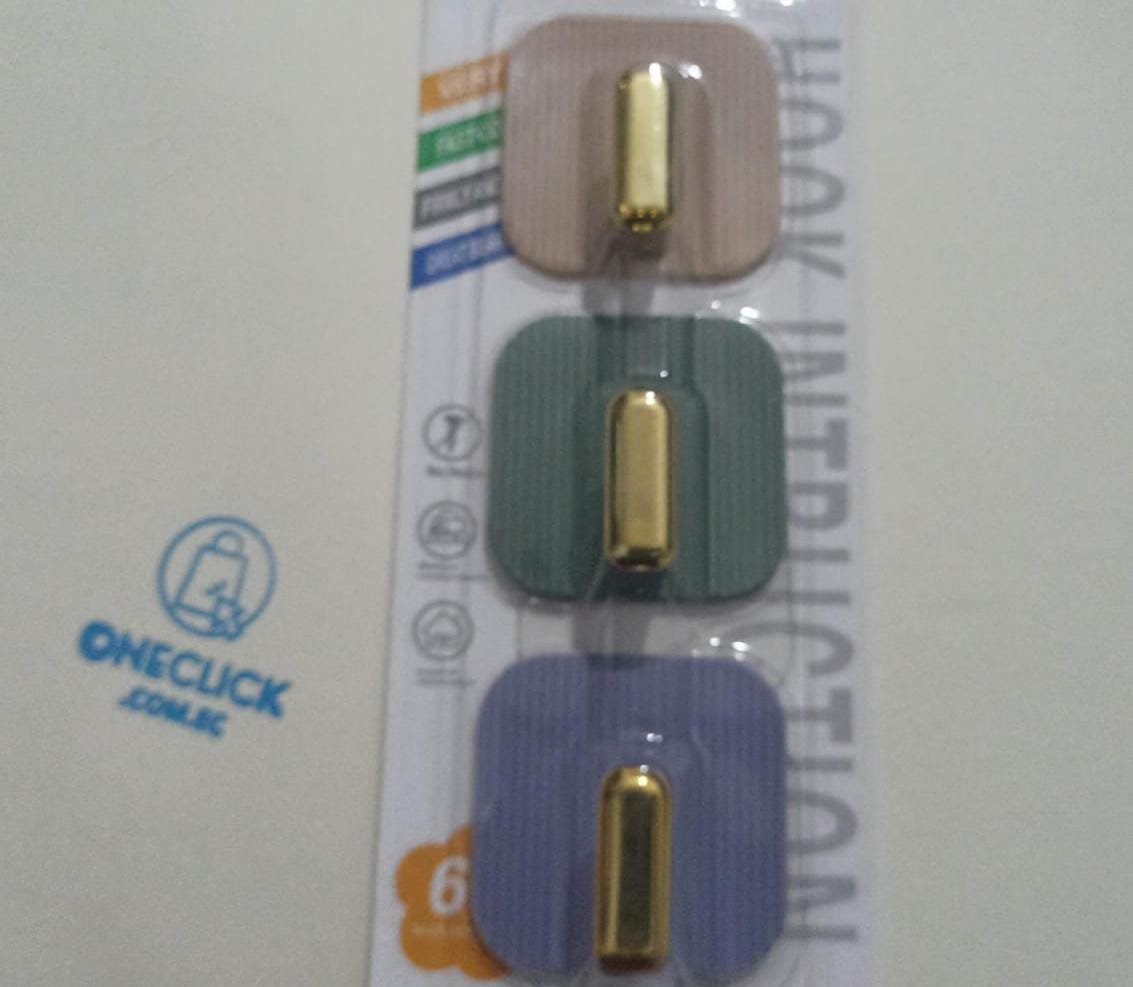 SET DE GANCHOS DE PARED PARA HOGAR