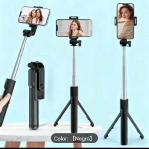 PALO SELFIE CON TRIPODE Y CONTROL REMOTO